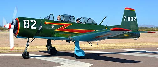 Nanchang CJ-6A N4182C, Copperstate Fly-in, October 26, 2013